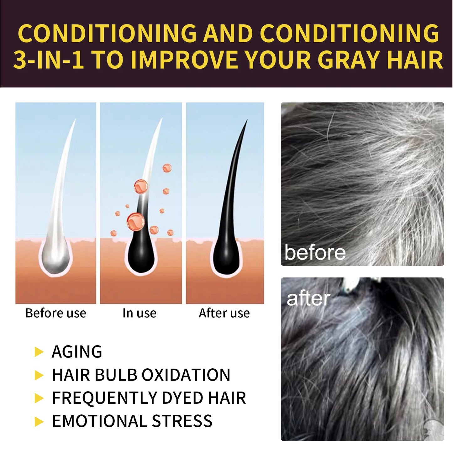 Natural Hair Color Shampoo