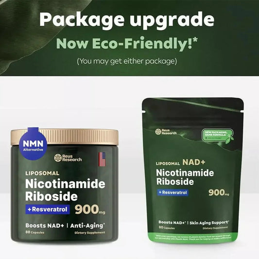 2 Bottle NAD Booster Aging Supplement