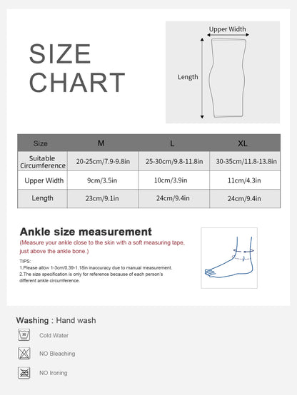 1 Pc Adjustable Compression Ankle Support Men & Women
