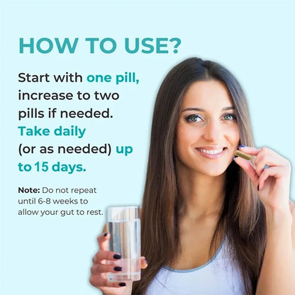 Intestinal Cleansing and Detoxifying Capsules