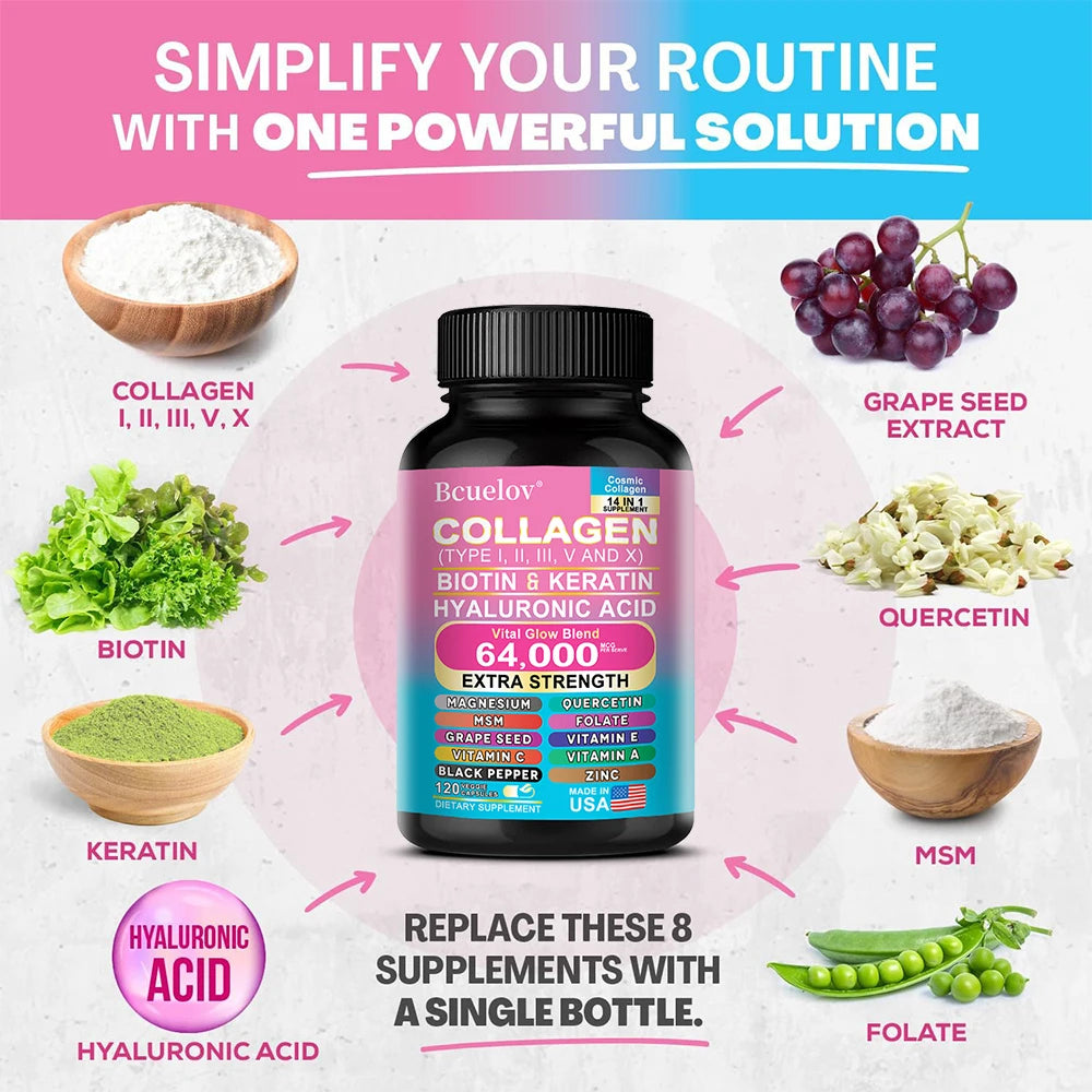 Collagen Capsules Supplement