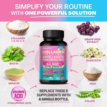 Collagen Capsules Supplement