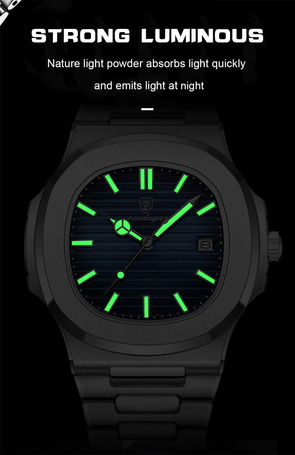 Man Watch Sports Waterproof
