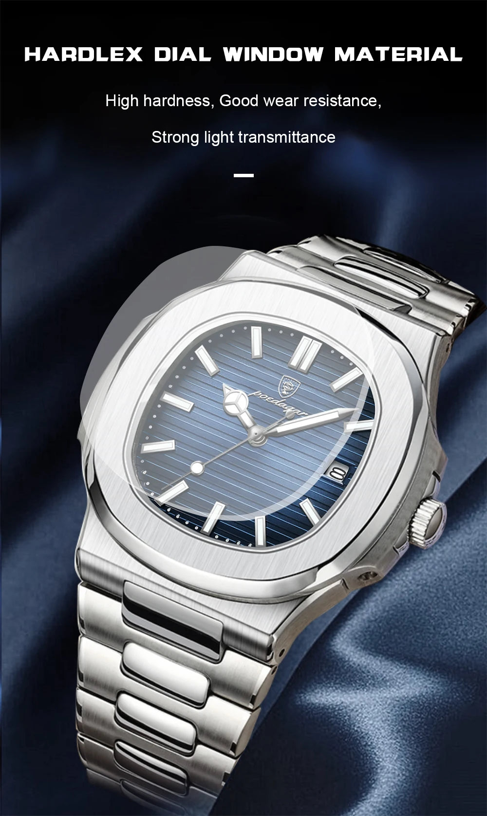 Man Watch Sports Waterproof