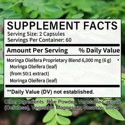 Natural Moringa Capsules