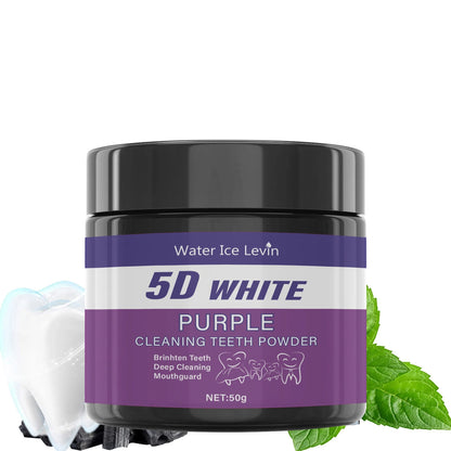 Purple Teeth Cleaning Powder