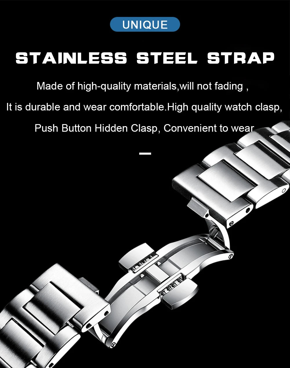 Man Watch Sports Waterproof