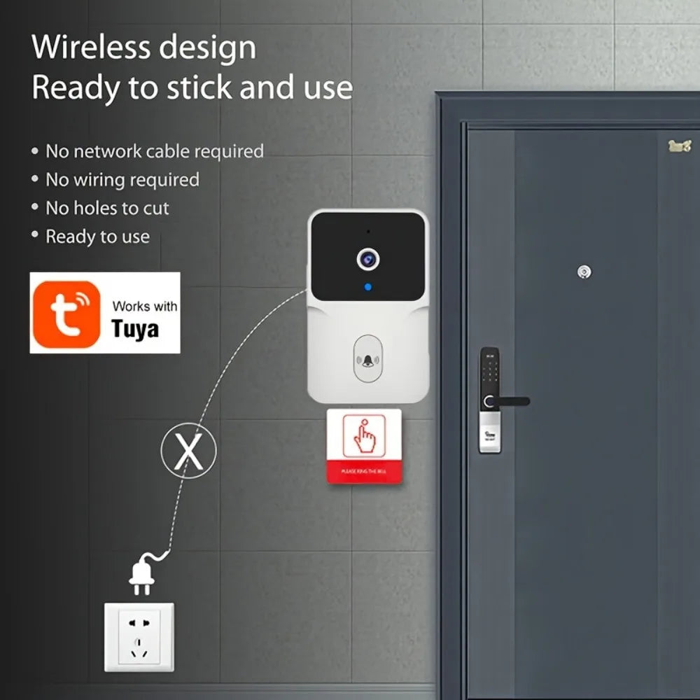 Wireless Smart Video Doorbell