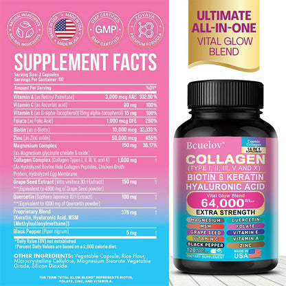 Collagen Capsules Supplement