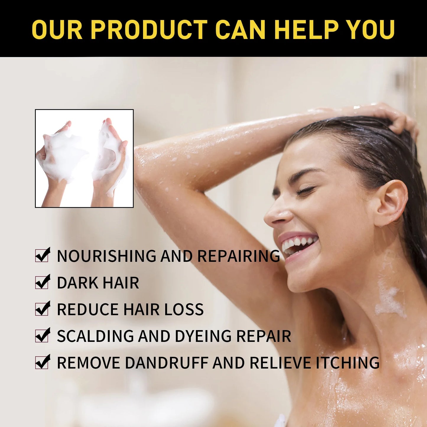 Natural Hair Color Shampoo