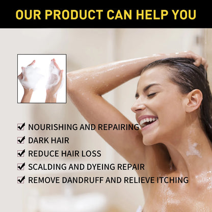 Natural Hair Color Shampoo