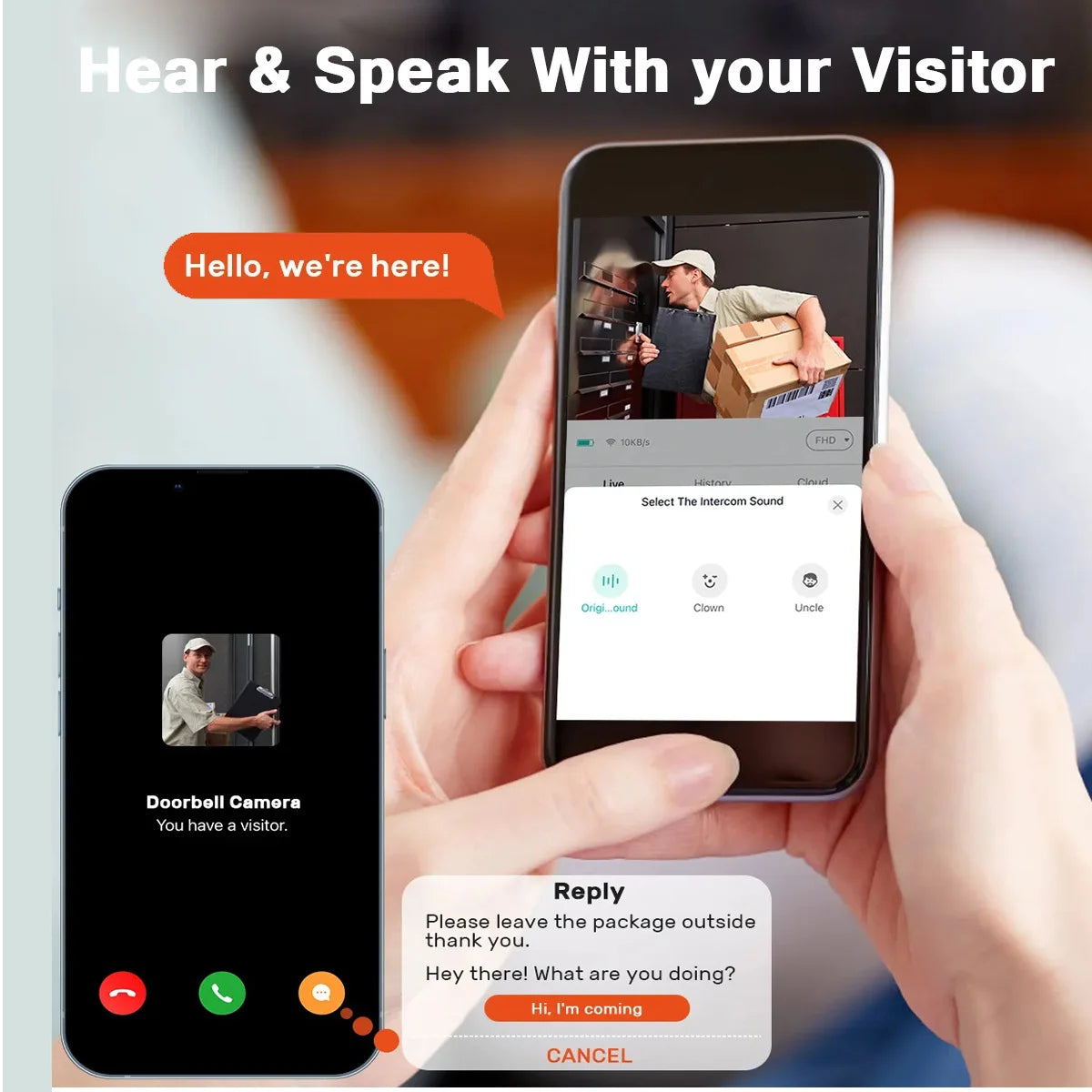 Wireless Smart Video Doorbell