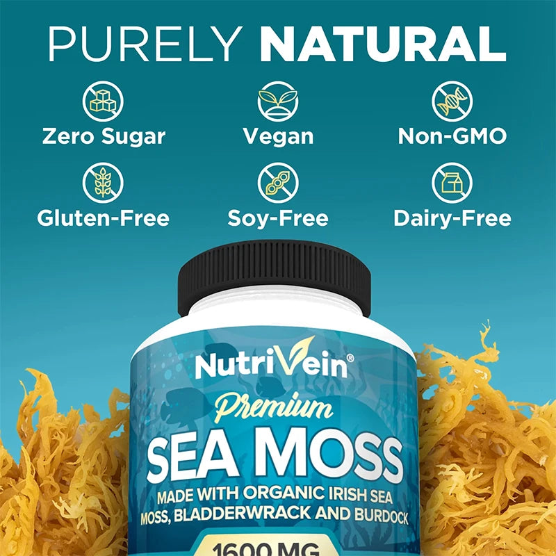Organic Sea Moss Supports