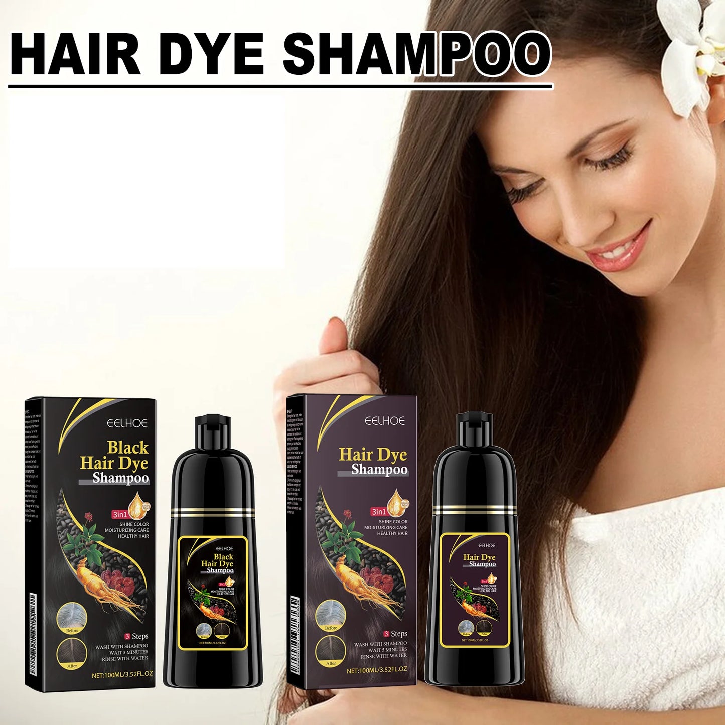 Natural Hair Color Shampoo