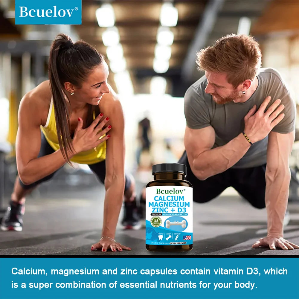 Calcium Magnesium Zinc Vitamin D3 Supplement