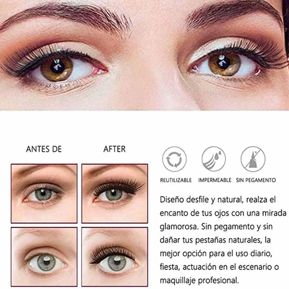 3D Natural Magnetic Eyelashes