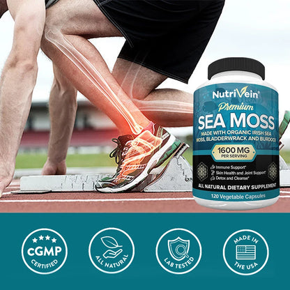 Organic Sea Moss Supports
