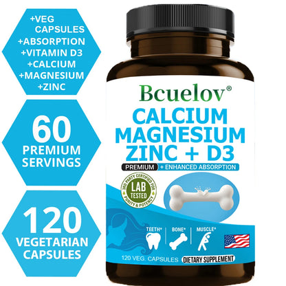 Calcium Magnesium Zinc Vitamin D3 Supplement