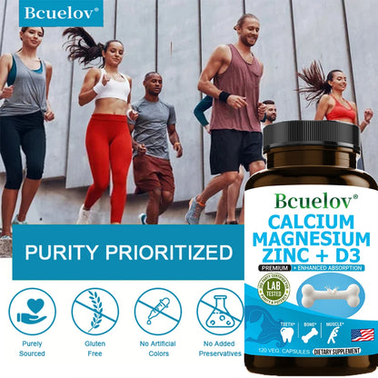 Calcium Magnesium Zinc Vitamin D3 Supplement