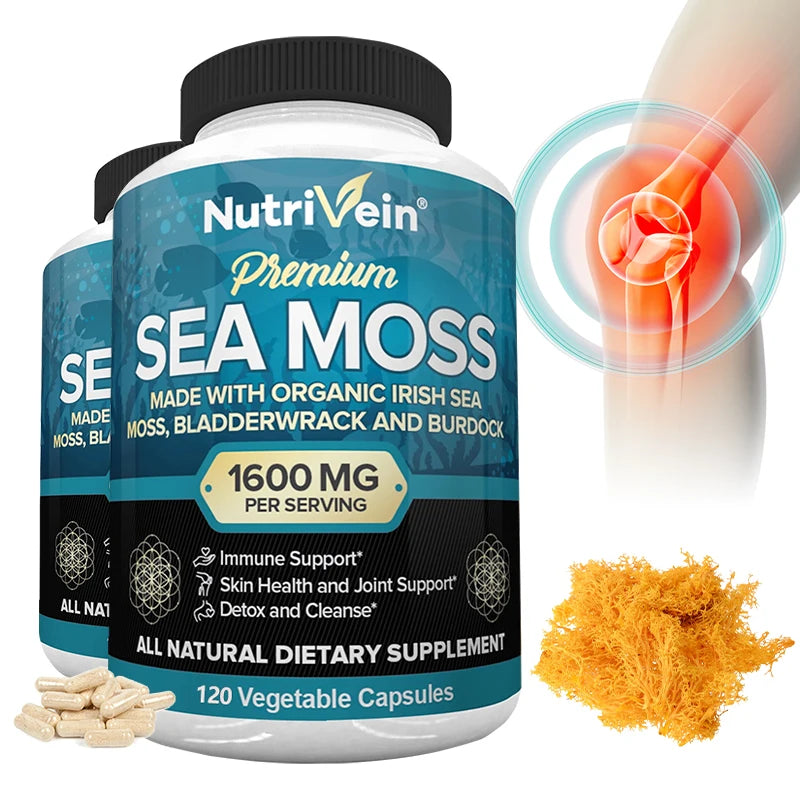 Organic Sea Moss Supports