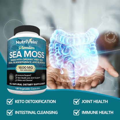 Organic Sea Moss Supports