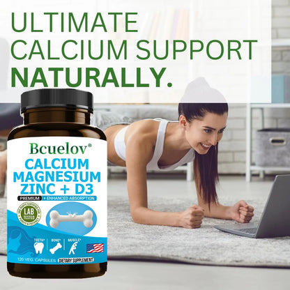 Calcium Magnesium Zinc Vitamin D3 Supplement