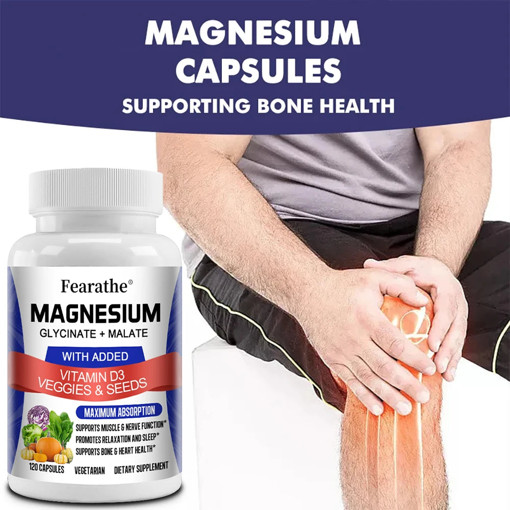Magnesium Capsules Supplement