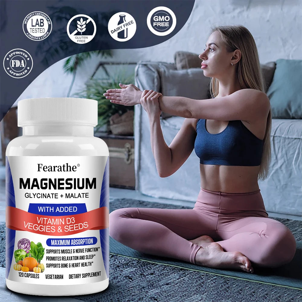 Magnesium Capsules Supplement
