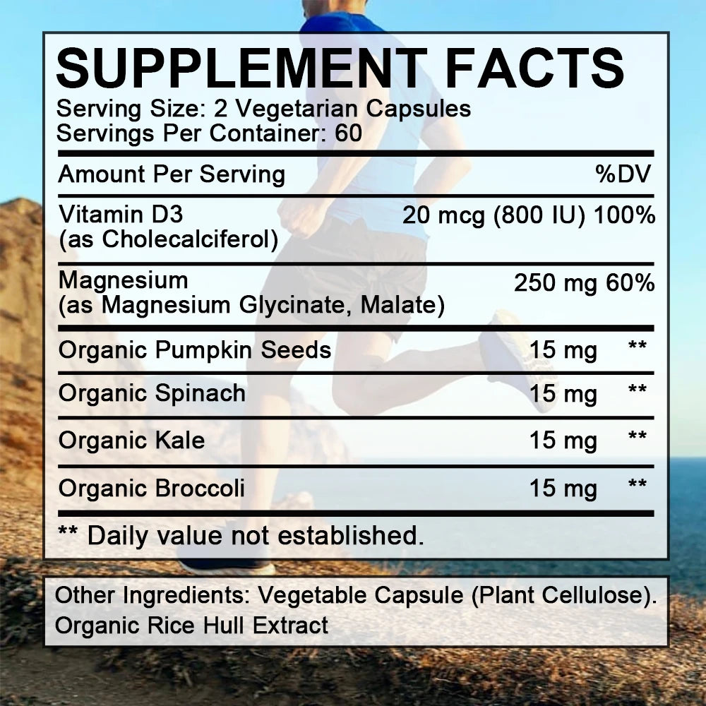 Magnesium Capsules Supplement